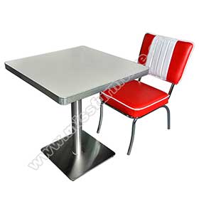 coca-cola red retro 50s diner furniture