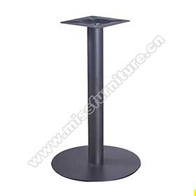 High quality iron round base retro diner table legs M8981, diameter 40/45cm black iron american 1950s retro diner table legs-American 1950s retro diner table legs M-8981