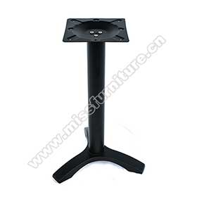 Customize black iron tripod base american retro diner table legs M8988, black 50s retro dining room iron tripod base table legs-American 1950s retro diner table legs M-8988