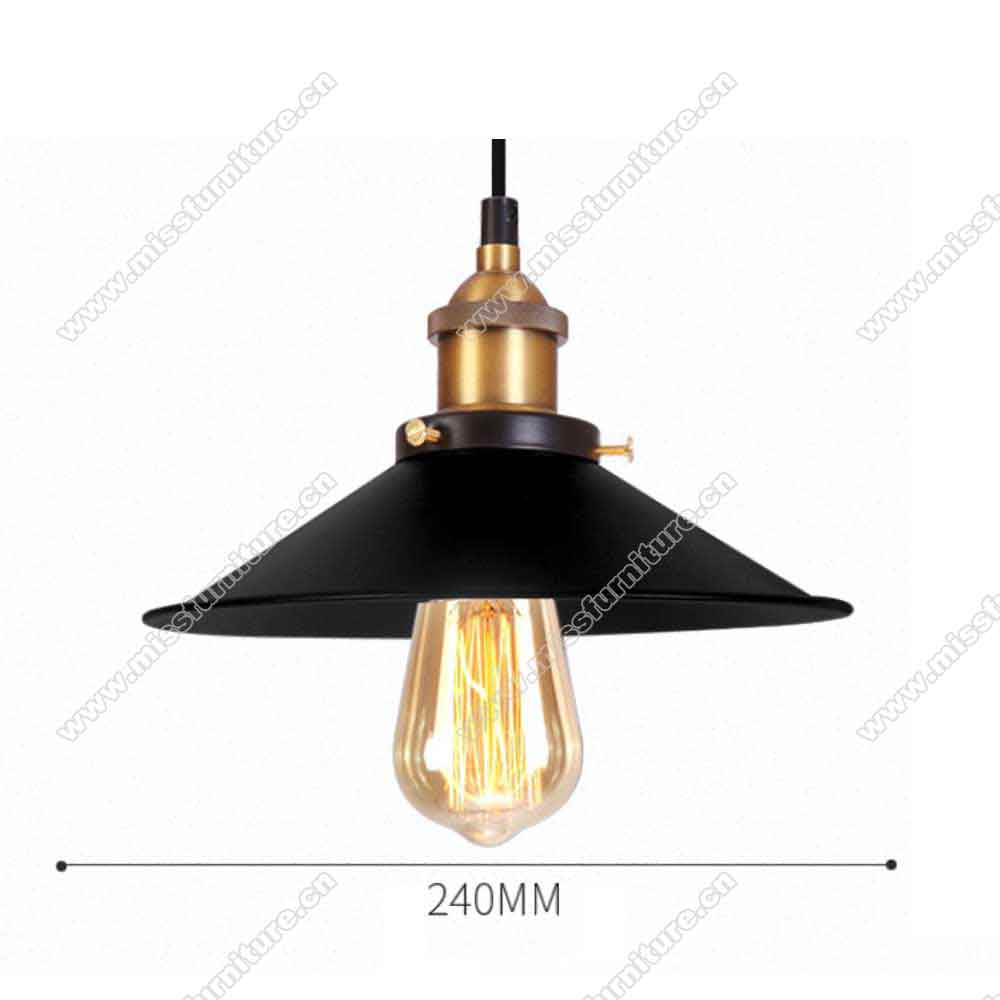 Black conic American 1950s retro diner iron pendant light 8936, retro restaurant/dining room conic black pendant lights
,American 1950s retro diner pendant lights M-89363