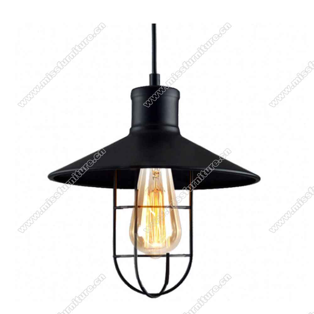 Black iron American retro diner funnel pendant lights 8938, retro 1950s diner/dining room funnel iron with wire pendant lights
,American 1950s retro diner pendant lights M-89381